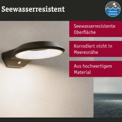 Væglampe Med Sensor ^ Paulmann Anela LED-sensor-væglampe 2.200 K