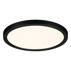 Paulmann Arbejdsrum/Kontor|Loftlamper > Areo Panel dimtowarm rund sort Ø17,5 cm