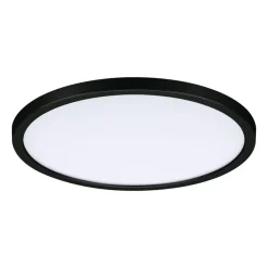 Paulmann Indbygningsspots > Areo Panel dimtowarm rund sort Ø23cm
