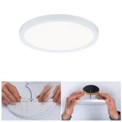 Paulmann Loftlamper|Indbygningsspots > Areo panel 3stepdim 840 hvidt 17,5 cm