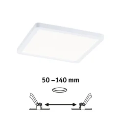 Loftlamper ^ Paulmann Areo panel 3 stepdim, kantet 840 17,5 cm