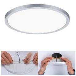 Paulmann Loftlamper > Areo Panel 3stepdim rund 840 krom 23 cm