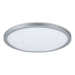 Loftlamper ^ Paulmann Atria Shine Panel dæmpet krom RGBW Ø29cm