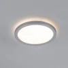 Arbejdsrum/Kontor|Loftlamper ^ Paulmann Atria Shine Panel on/off krom 830 Ø19cm