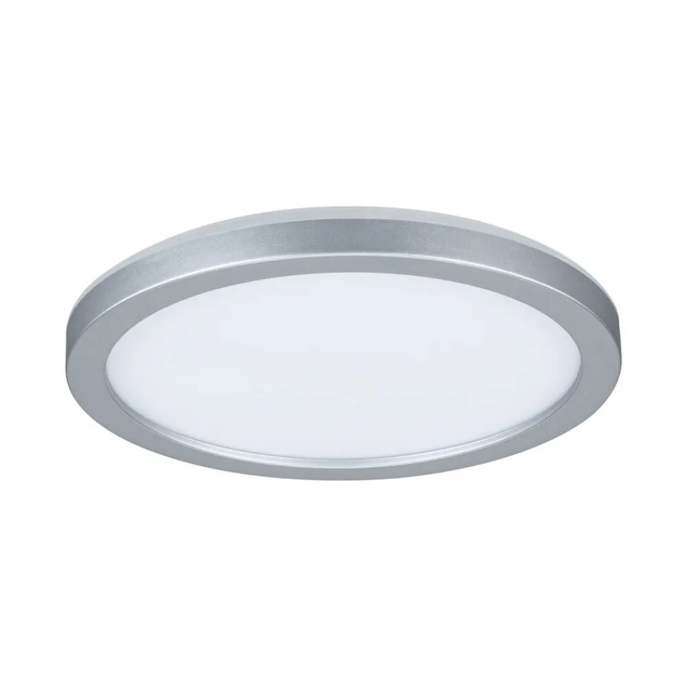 Arbejdsrum/Kontor|Loftlamper ^ Paulmann Atria Shine Panel on/off krom 830 Ø19cm