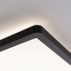 Arbejdsrum/Kontor|Loftlamper ^ Paulmann Atria Shine Panel on/off sort 830 29x29