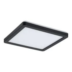 Arbejdsrum/Kontor|Loftlamper ^ Paulmann Atria Shine panel on/off sort 830 19x19