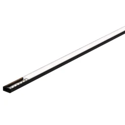 Paulmann Dekorationsbelysning|Led Strips > Base Profil, sort, hvid, 1 m