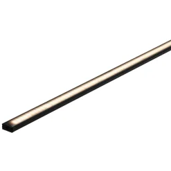 Dekorationsbelysning ^ Paulmann Base Profil, sort, sort, 1 m