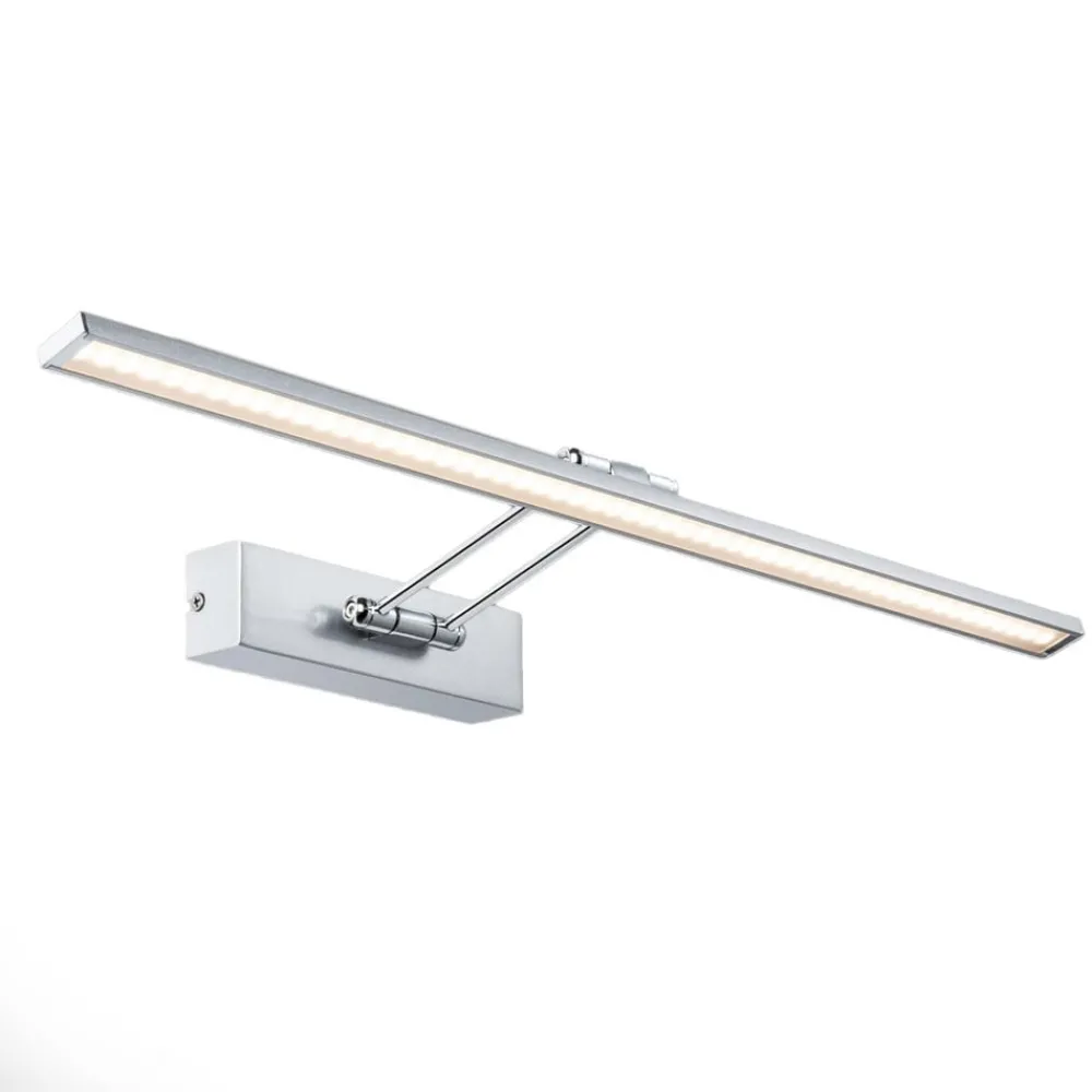 Væglamper ^ Paulmann Beam Sixty LED-gallerilampe i nikkel