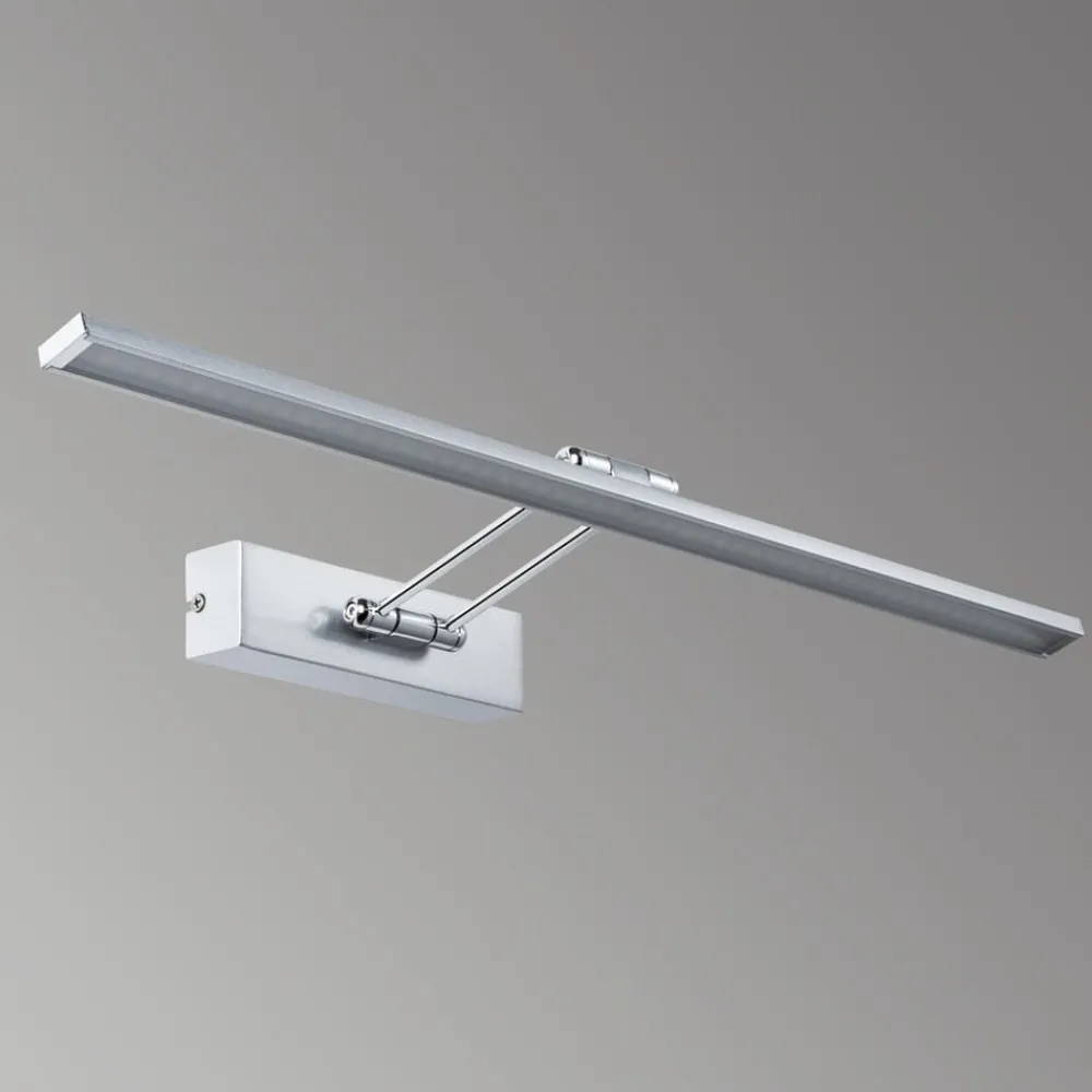 Væglamper ^ Paulmann Beam Sixty LED-gallerilampe i nikkel