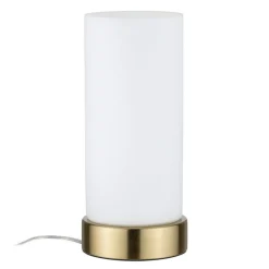 Paulmann Bordlamper > bordlampe Pinja messing/opal