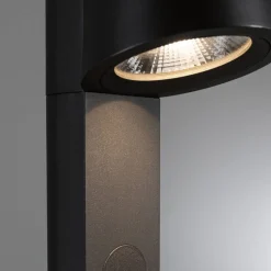 Gadebelysning Med Sensor|Gadebelysning ^ Paulmann Caissa sensor-vejlampe antracit 3000K