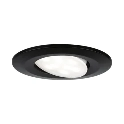 Paulmann Loftlamper|Indbygningsspots > Calla drejelig on/off Ø9cm 840 sort 3 stk