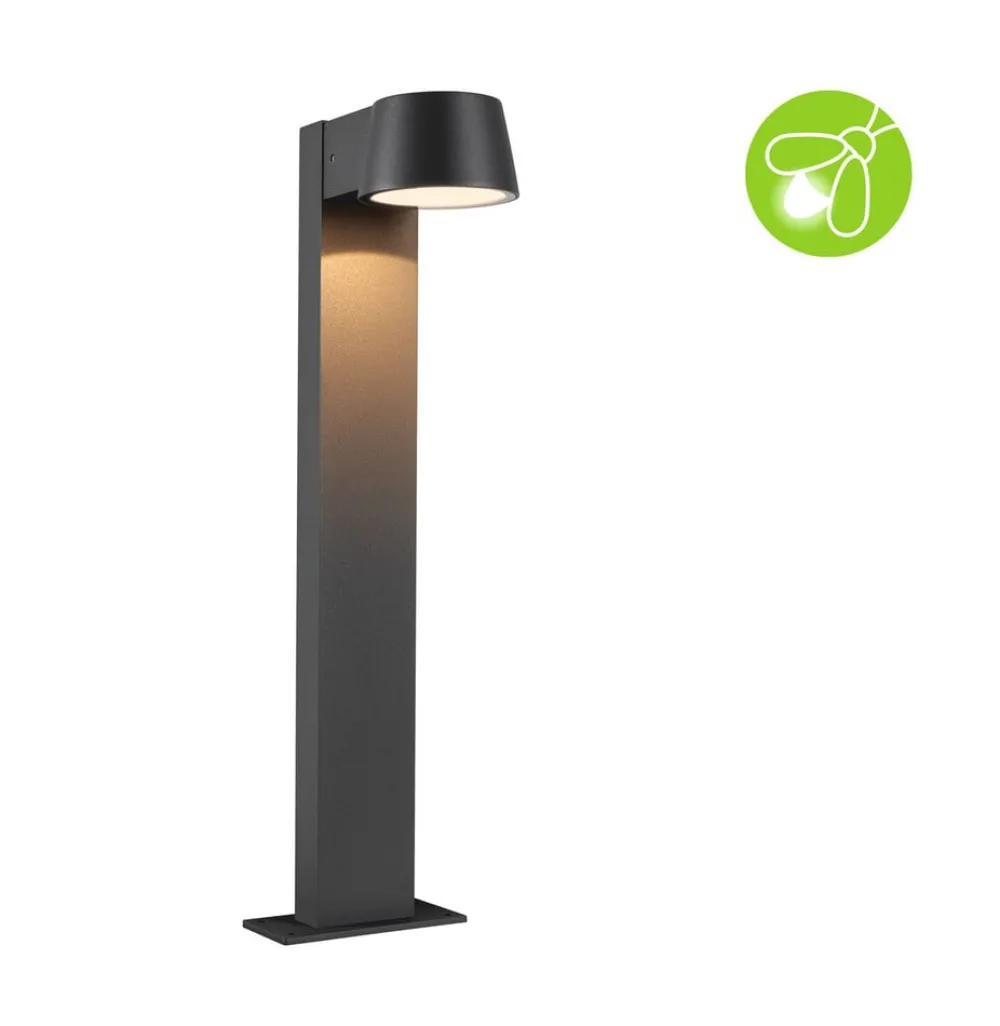 Gadebelysning ^ Paulmann Capea LED-gadelampe, antracitgrå aluminium