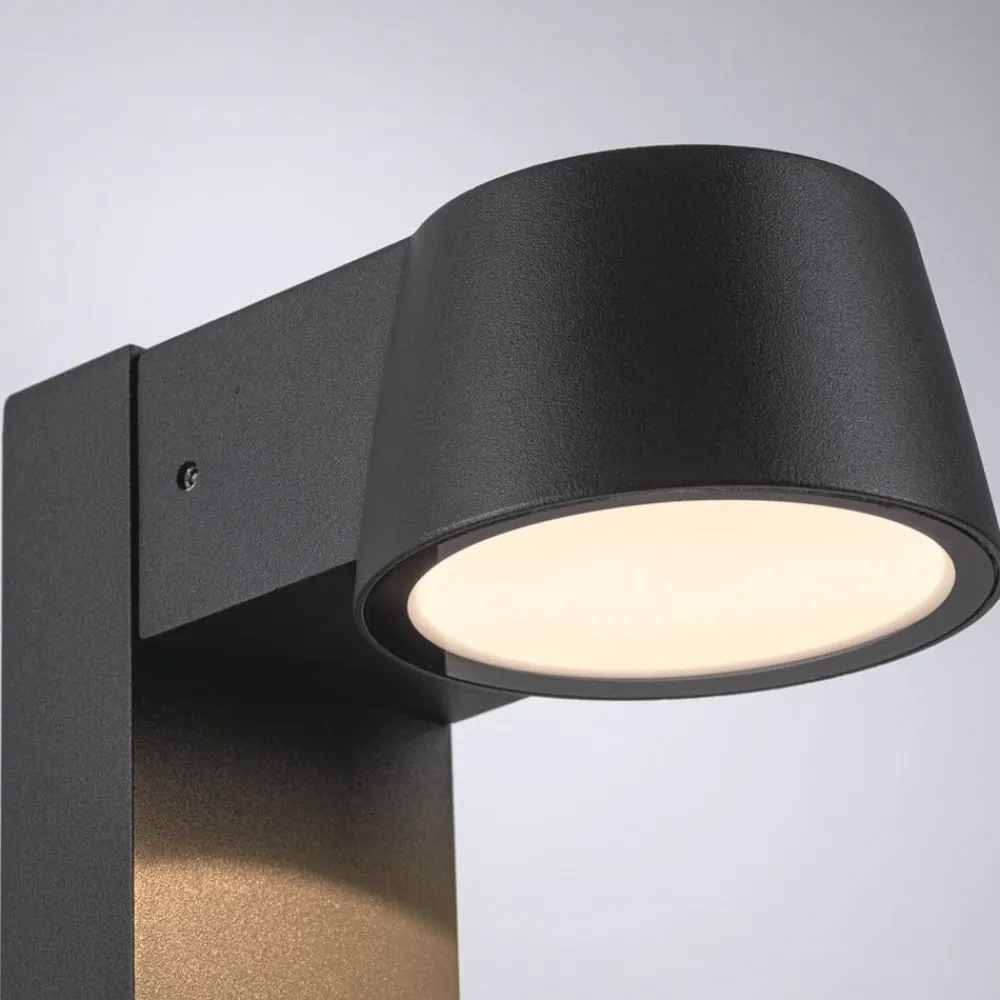 Gadebelysning ^ Paulmann Capea LED-gadelampe, antracitgrå aluminium