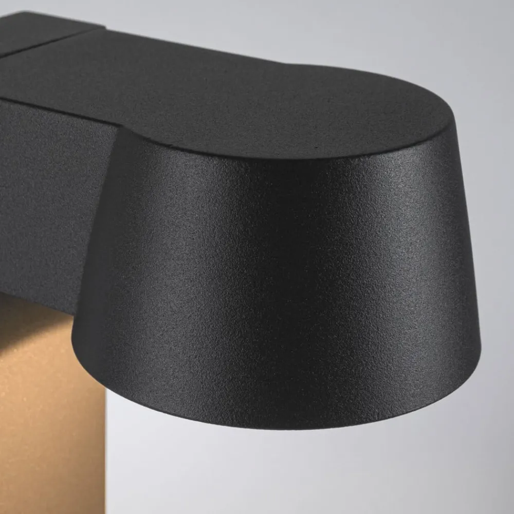 Gadebelysning ^ Paulmann Capea LED-gadelampe, antracitgrå aluminium