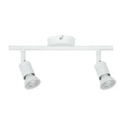Loftlamper|Spotlights ^ Paulmann Carolina loftspot, hvidt, 2 lyskilder