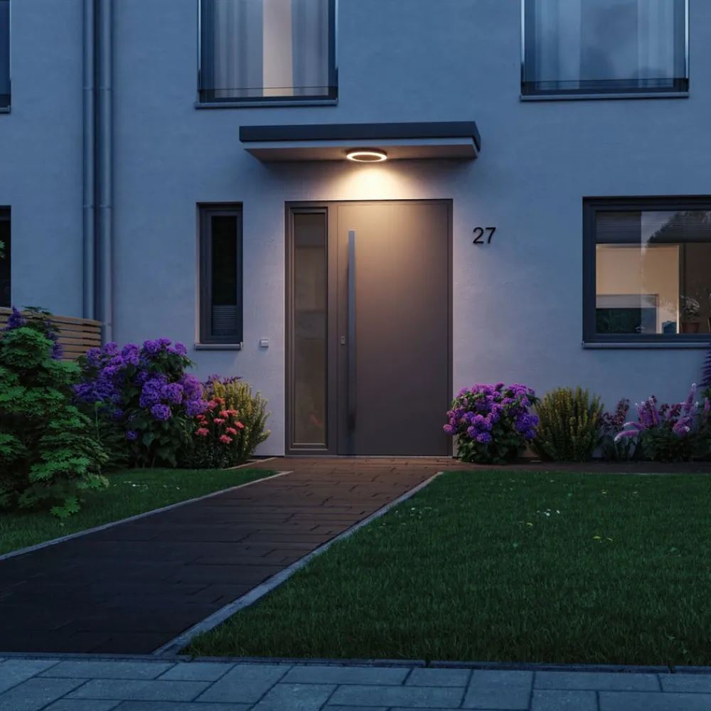 Paulmann Udendørs Loftlamper > Circula LED-udendørslampe ZigBee antracit