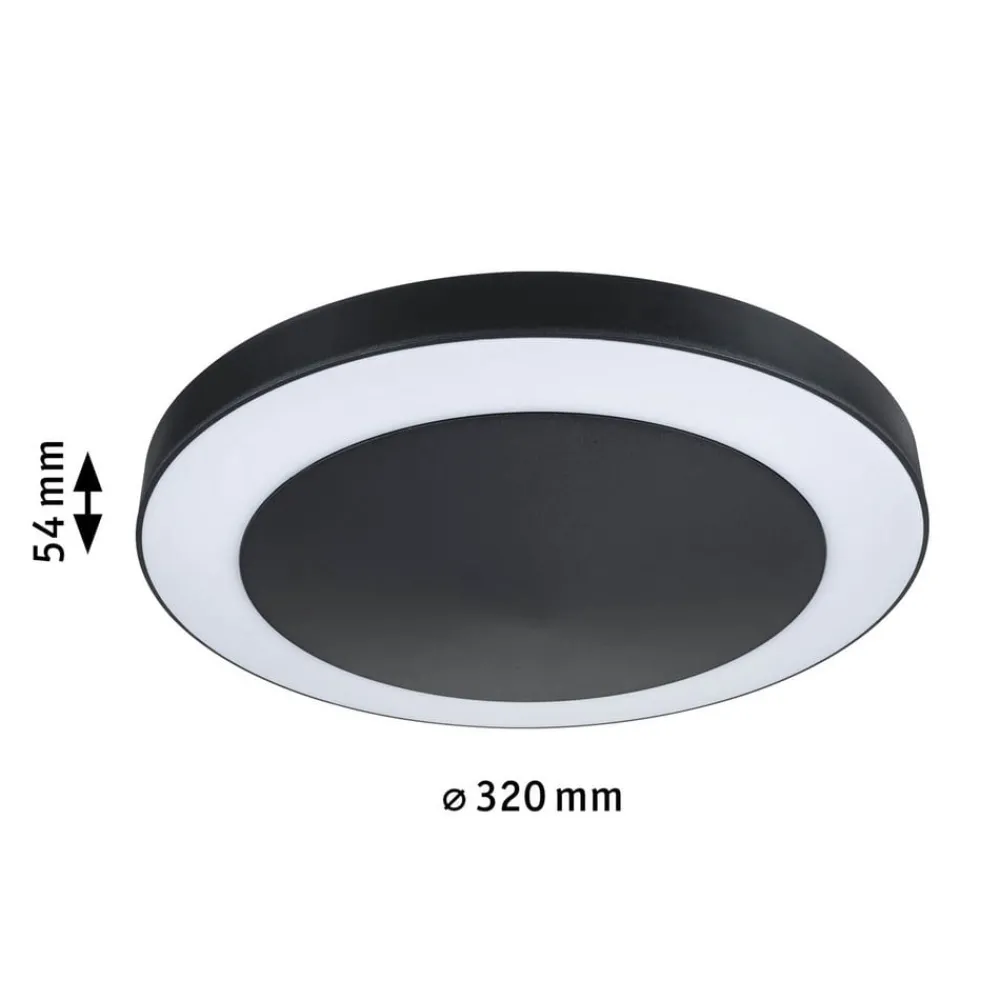 Paulmann Udendørs Loftlamper > Circula LED-udendørslampe ZigBee antracit