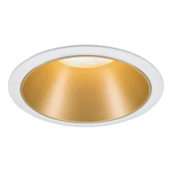 Indbygningsspots ^ Paulmann Cole LED-spotlight, gylden-hvid