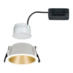 Indbygningsspots ^ Paulmann Cole LED-spotlight, gylden-hvid
