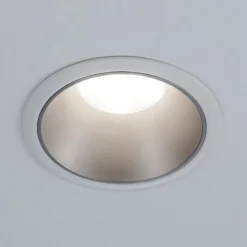 Loftlamper|Indbygningsspots ^ Paulmann Cole LED-spotlight, sølv-sort