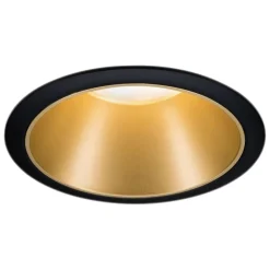 Paulmann Indbygningsspots|Spotlights > Cole Spotlight GU10, sort/guld