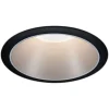 Paulmann Indbygningsspots|Spotlights > Cole Spotlight GU10, sort/sølv
