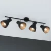 Loftlamper|Spotlights ^ Paulmann Davy loftlampe, sort, 4 lyskilder