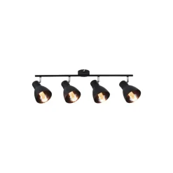 Loftlamper|Spotlights ^ Paulmann Davy loftlampe, sort, 4 lyskilder