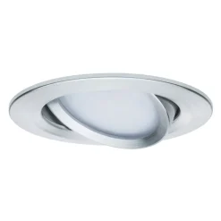 Paulmann Indbygningsspots|Spotlights > 3-delt Slim Coin, vippelig, dæmpbar, alu
