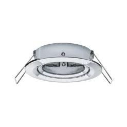 Paulmann Loftlamper|Indbygningsspots > 3-delt spot Nova rund vippes/dæmpes, krom