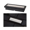 Paulmann Solcellelamper|Nedgravet Udebelysning > Domenic LED solcelle indbygningsgulvlampe 20x8cm