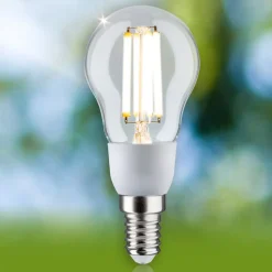 Filament Pære ^ Paulmann Eco-Line LED-dråbe E14 2,5W 525lm 3.000 K