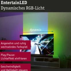 Paulmann Dekorationsbelysning|Led Strips > EntertainLED LED-Strip RGB TV-apparat 65 tommer