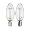 Paulmann Filament Pære > E14 2,7 W 2.700 K LED-kerte filament 2 st