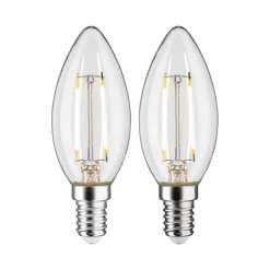 Paulmann Filament Pære > E14 2,7 W 2.700 K LED-kerte filament 2 st