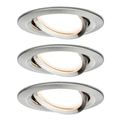 Paulmann Loftlamper|Loftlamper > 3-faset spot Nova Coin rund, drejelig, jern
