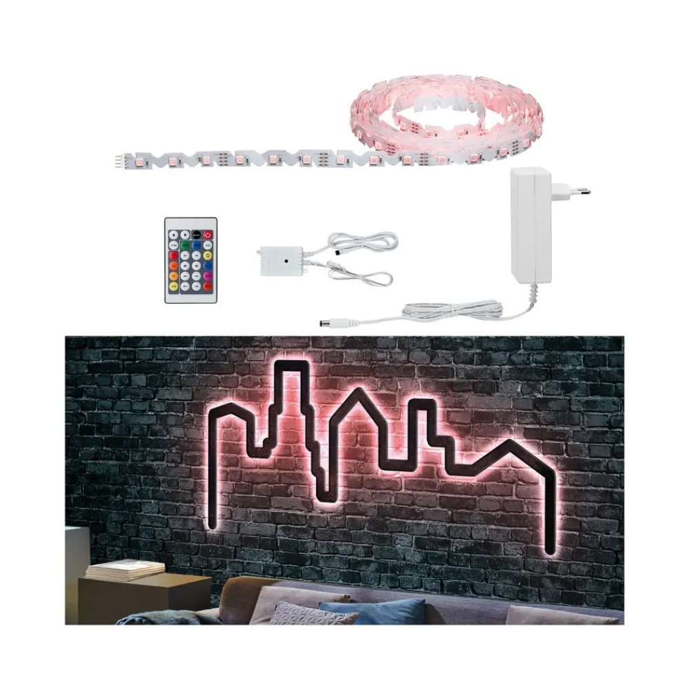 Paulmann Dekorationsbelysning|Led Strips > FlexLED 3D-sæt RGB, 500 cm