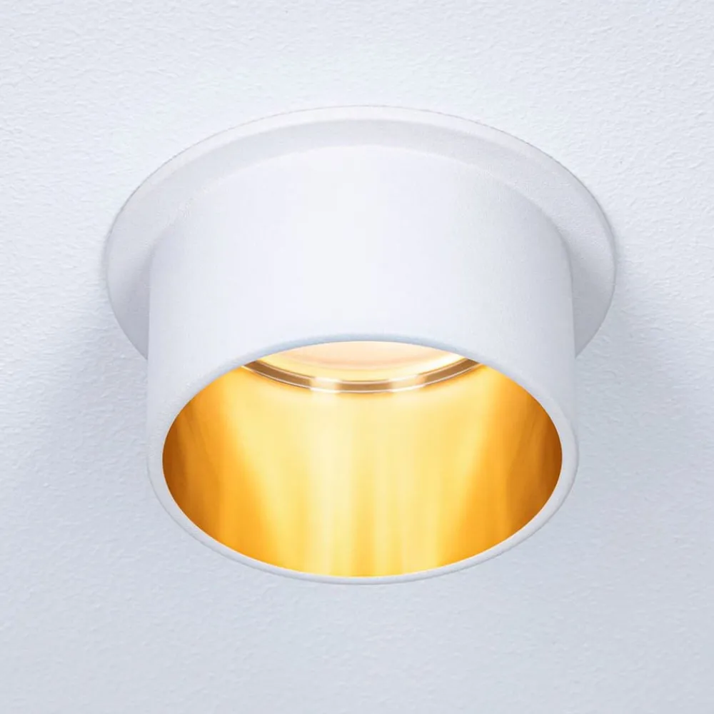 Loftlamper|Indbygningsspots ^ Paulmann Gil LED indbygget hvid/sort mat