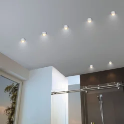 Loftlamper|Indbygningsspots ^ Paulmann Gil LED indbygget hvid/sort mat