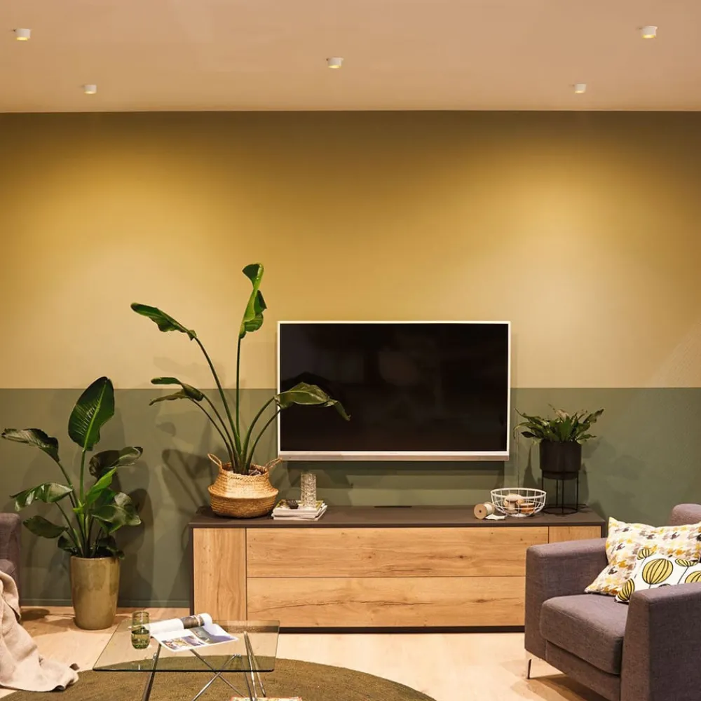 Loftlamper|Indbygningsspots ^ Paulmann Gil LED indbygget hvid/sort mat