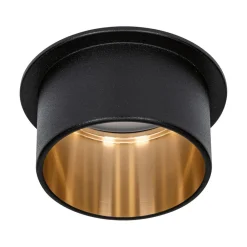 Paulmann Loftlamper|Indbygningsspots > Gil LED indbygget sort mat/guld