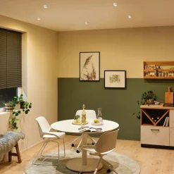 Paulmann Indbygningsspots|Spotlights > Gil LED-indbygning mat hvid/guld, 3 stk