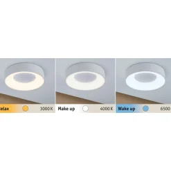 Paulmann Loftlamper|Loftlamper > HomeSpa Casca LED-loftslampe Ø 30 cm hvid