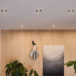 Paulmann Loftlamper|Indbygningsspots > indbygningslampe Nova Plus sort Ø 9 cm GU5.3/GU10 IP65