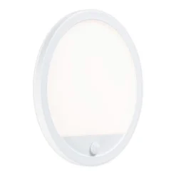 Væglampe Med Sensor|Væglamper ^ Paulmann Lamina LED-væglampe CCT sensor rund, hvid