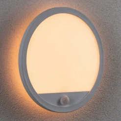 Væglampe Med Sensor|Væglamper ^ Paulmann Lamina LED-væglampe CCT sensor rund, hvid