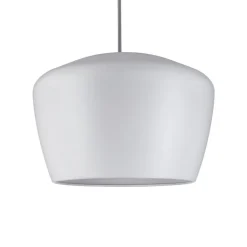 Paulmann Skinnesystem > lampeskærm Pom, hvid, Ø 35 cm, metal